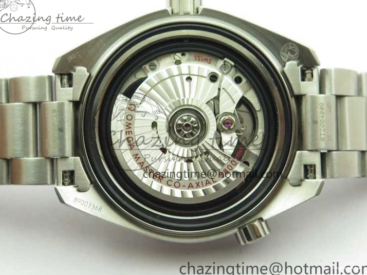 0501 Planet Ocean 39.5mm Black Ceramic Bezel SS VSF 1:1 Best Edition Black Dial on SS Bracelet A Stretchable 7890